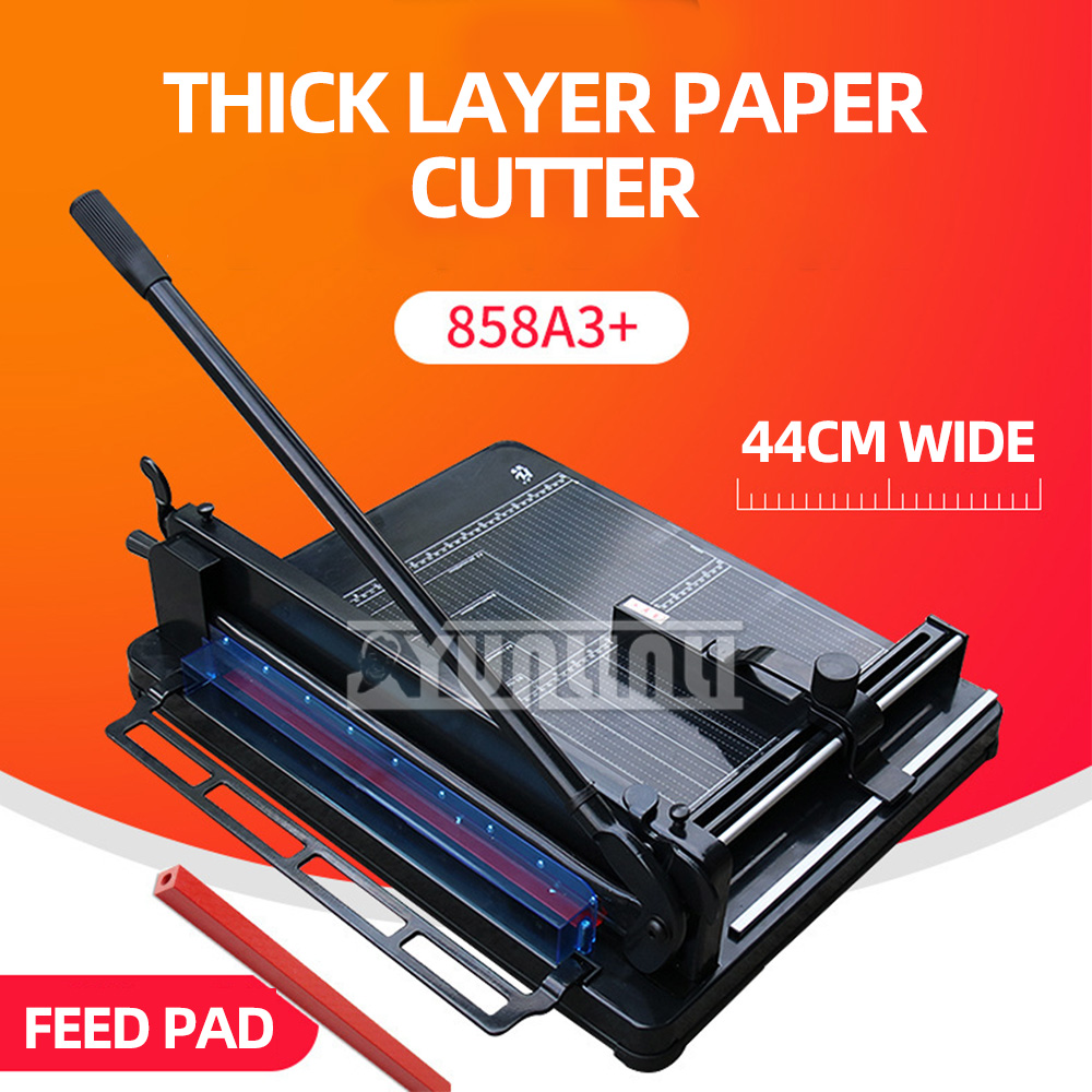 Paper Cutting Guillotine - 858A3+ Manual Paper Cutter Machine 315mm