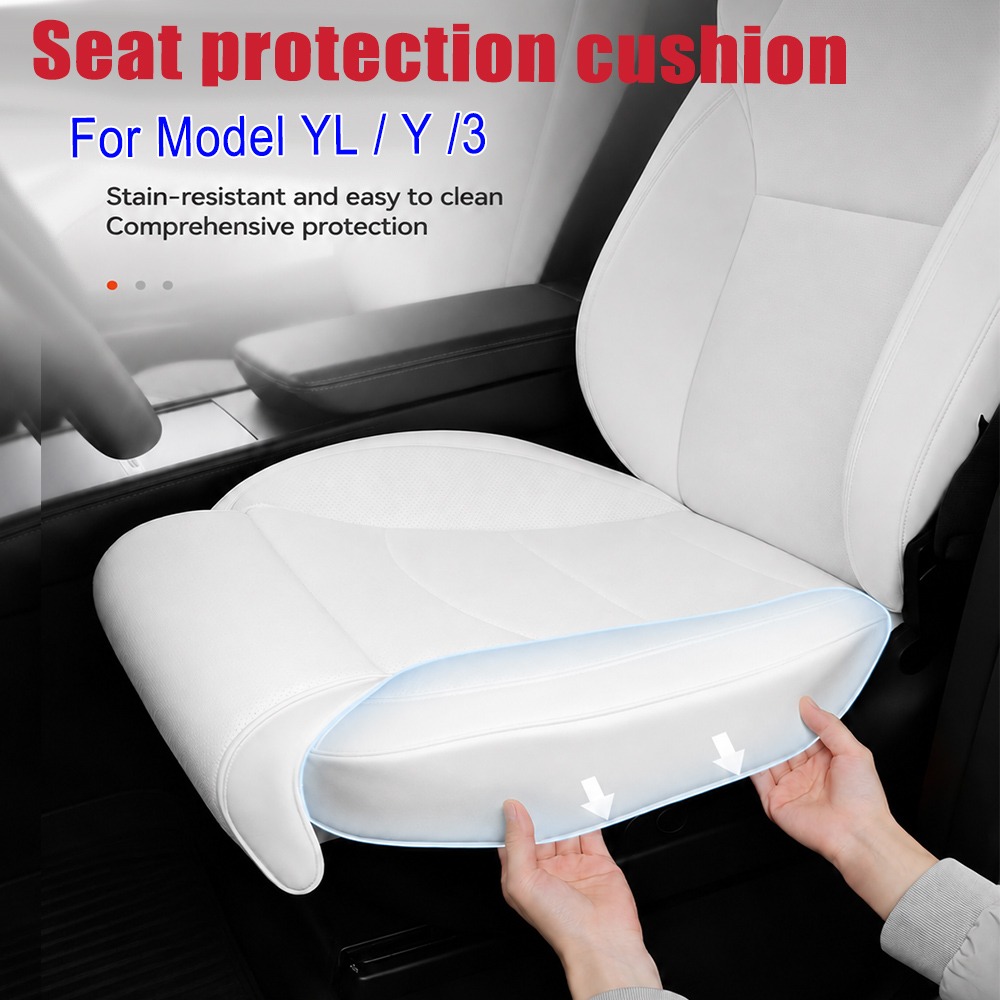 Surge Protector Rack - Nappa Leather Ventilated Seat Cushion for