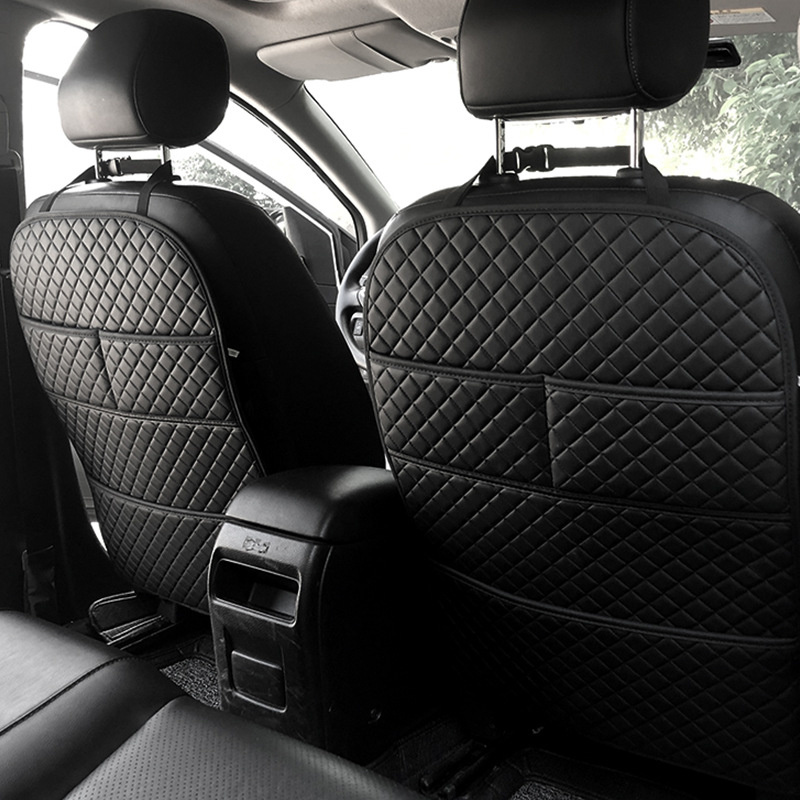 Surge Protector Rack - Car Anti Kicks Pad With Organizer
