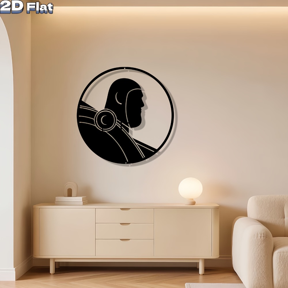 Modern Robot Aluminum Wall Art - Office Tech For Home review and price