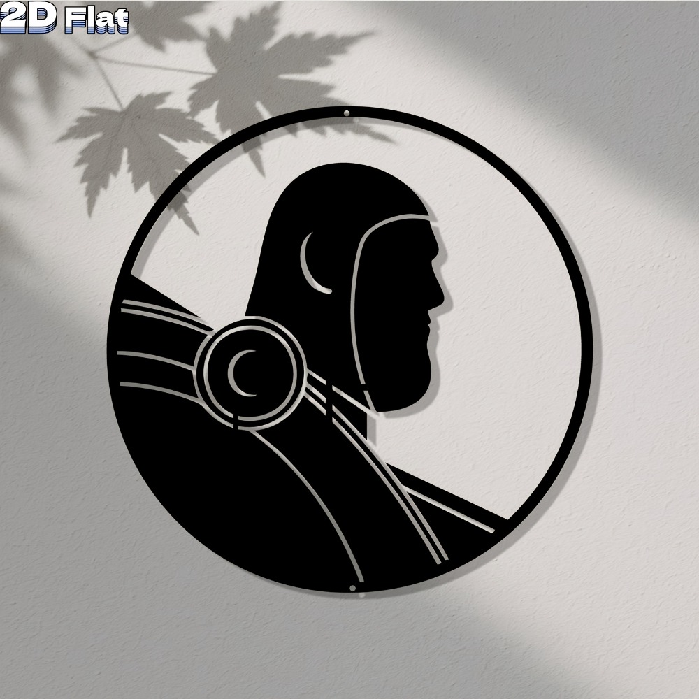 Modern Robot Aluminum Wall Art - Office Tech For Home review and price