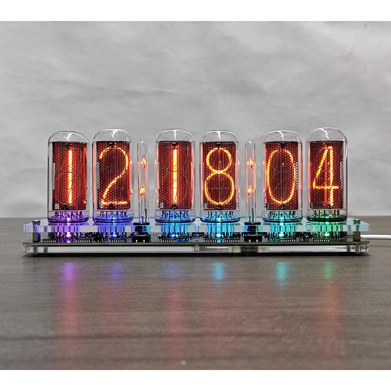 GHXAMP 6-Digit IN-18 Nixie Tub - Tech Office Youtube review and price