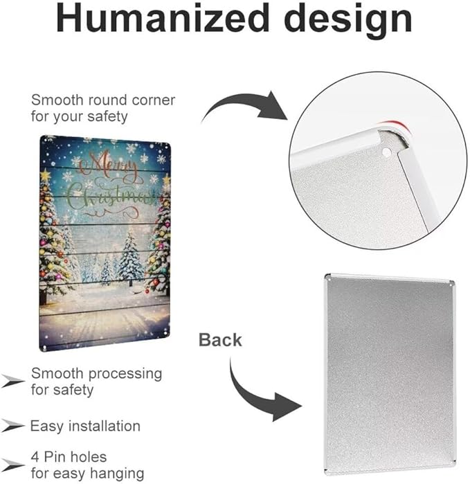 Metal Tin Sign 8 X 12 Inch - F - Office Tech For Home review and price