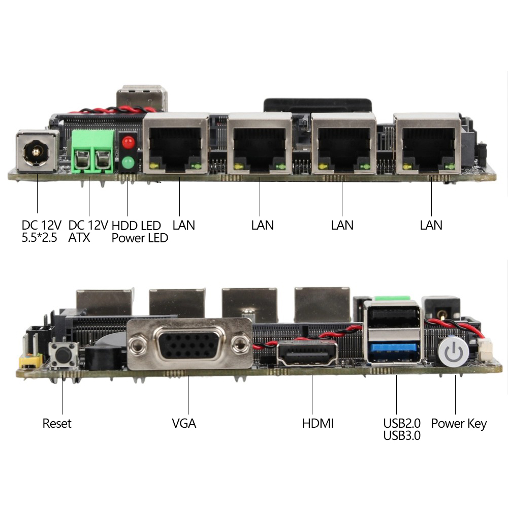Mini PC Firewall M​otherboard  - Thin Client Mini Pc review and price