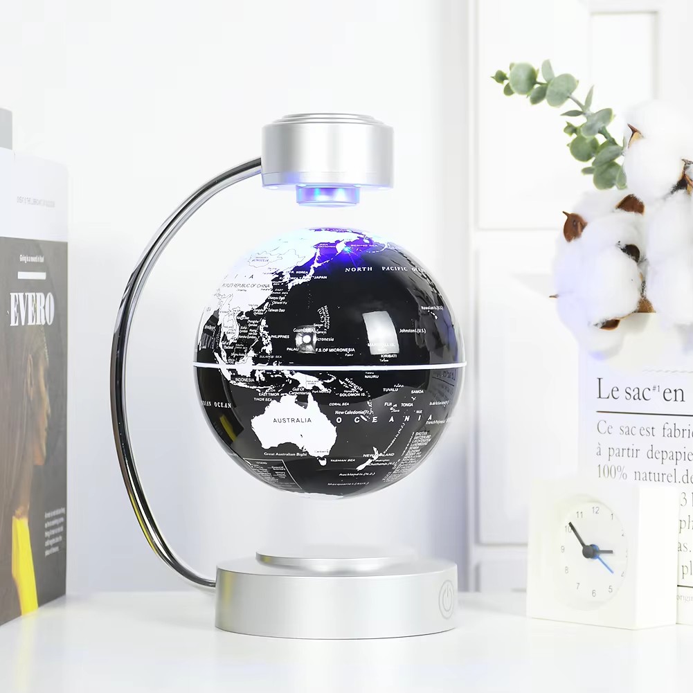 Magnetic Levitation Globe with - Office Tech For Home review and price