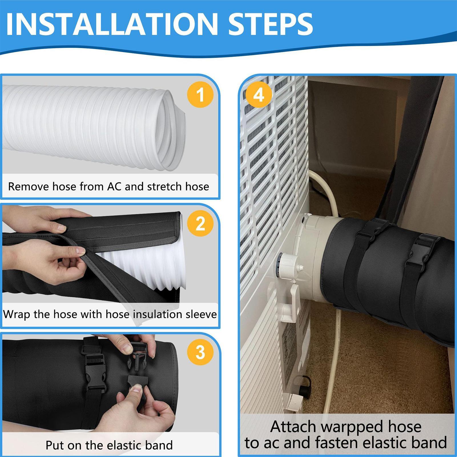 Air Conditioner Hose Cover Dus - Office Tech For Home review and price